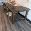 Dark Wood Farm Table - Image 3