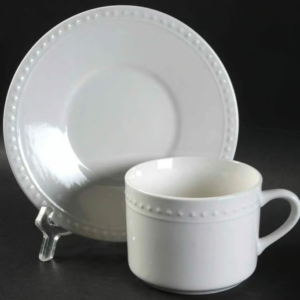 Dotted Rim Coffee/Tea Cup