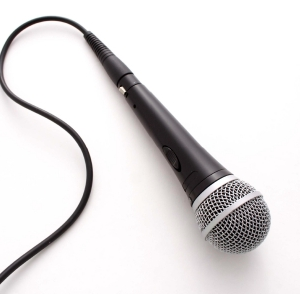 corded microphone 25 foot or 50 foot