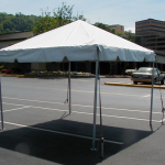 10x10 pole tent