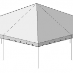30x30 frame tent