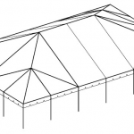 40x60 frame tent