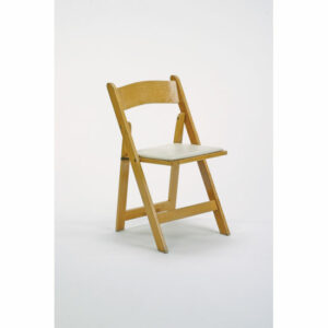 Natural Wood Folding Chair