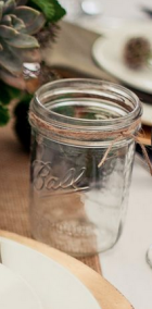 Mason Jars, Glassware Rentals