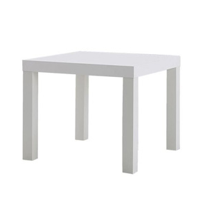 white end table