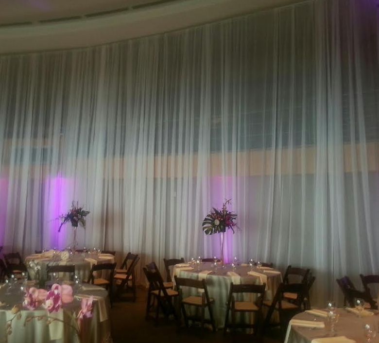 21 Foot High Pipe And Drape Price Reflect Poly Photo Shows