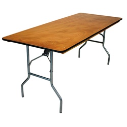 8' x 30inch banquet table