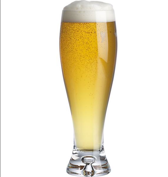 16oz Pilsner Glass  Platinum Event Rentals