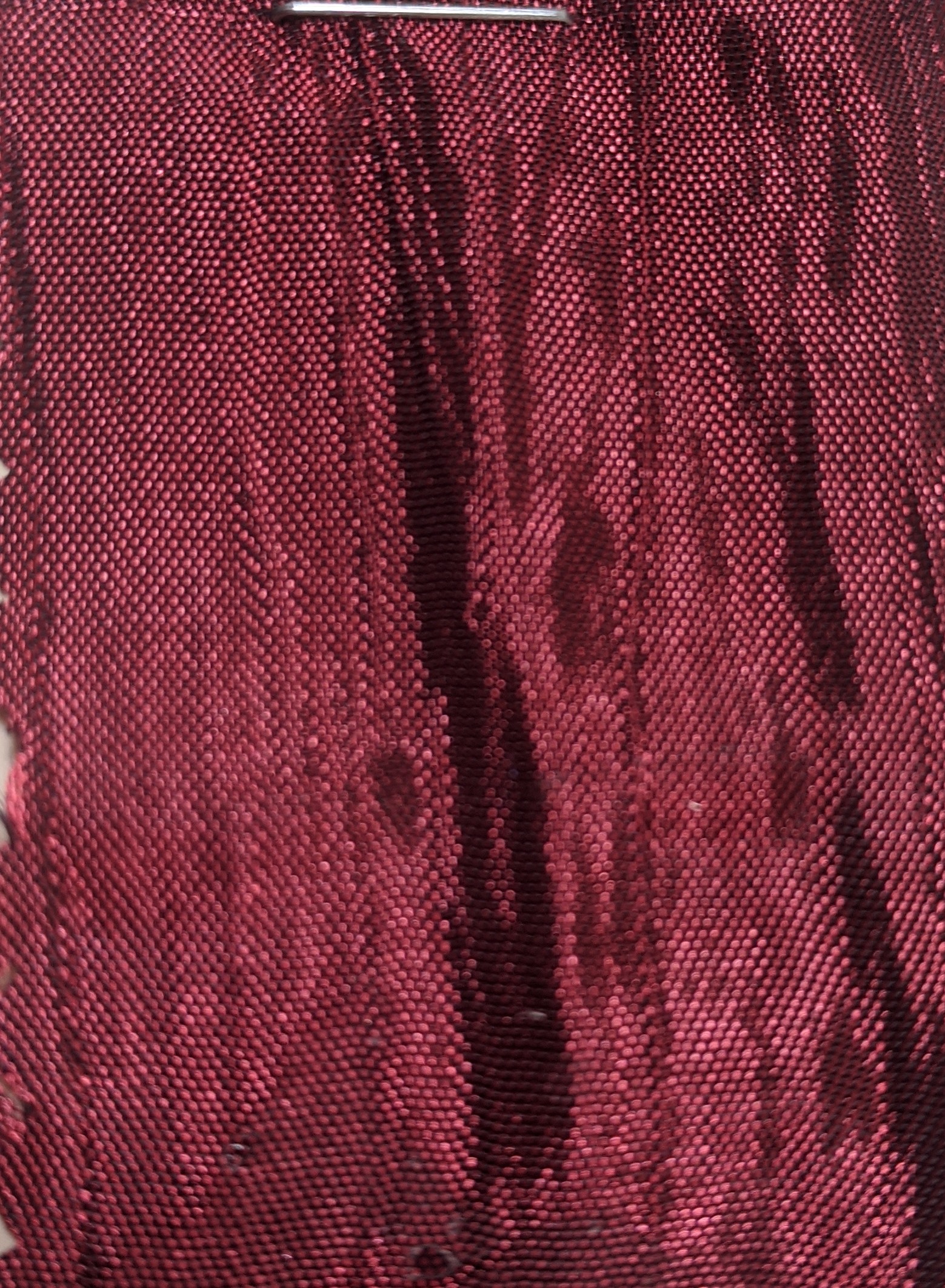 Burgundy Creased Taffeta | Platinum Event Rentals