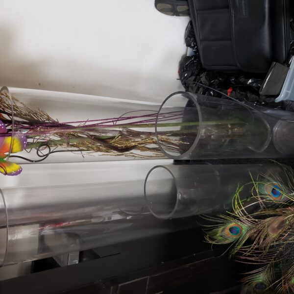 3ft Tall Cylinder Vases Platinum Event Rentals