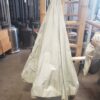 White Vinyl Umbrella, 8' - Image 2